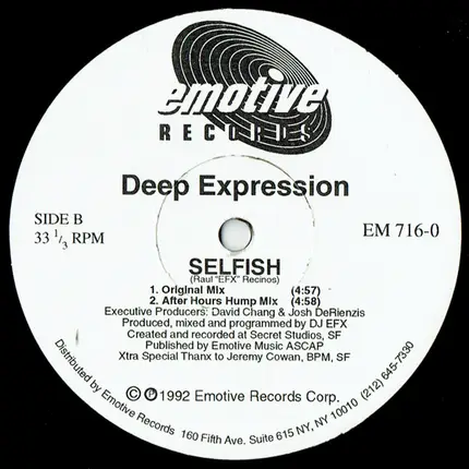 Deep Expression - Serenade