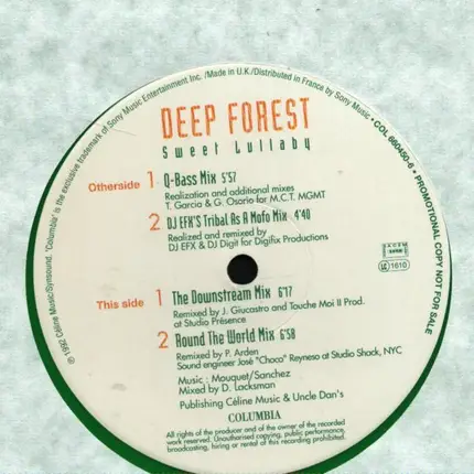 Deep Forest - Sweet Lullaby