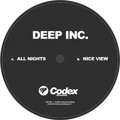 Deep Inc. - All Nights / Nice View