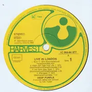 LP - Deep Purple - Live In London