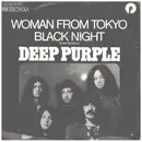 7inch Vinyl Single - Deep Purple - Woman From Tokyo / Black Night (Live Version)
