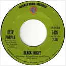 7inch Vinyl Single - Deep Purple - Black Night