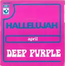 7inch Vinyl Single - Deep Purple - Hallelujah - Mono