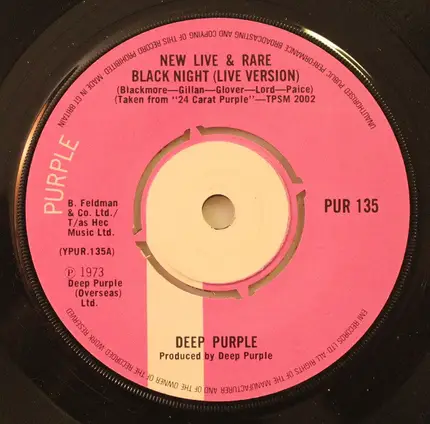 Deep Purple - New, Live And Rare