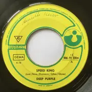 7inch Vinyl Single - Deep Purple - Speed King