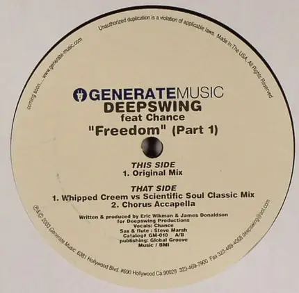 Deep Swing - Freedom (Part 1)