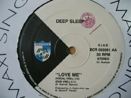 Deep Sleep - Love Me