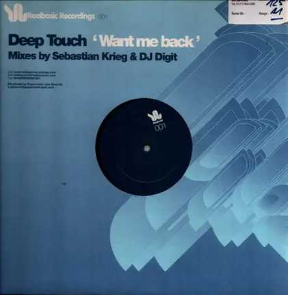 Deep Touch - Want Me Back
