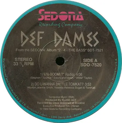 Def Dames - 976-Boom