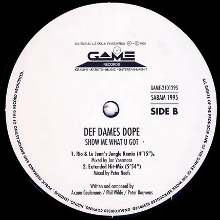 Def Dames Dope - Show Me What U Got