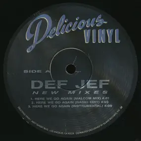 Def Jef - Here We Go Again (New Mixes)