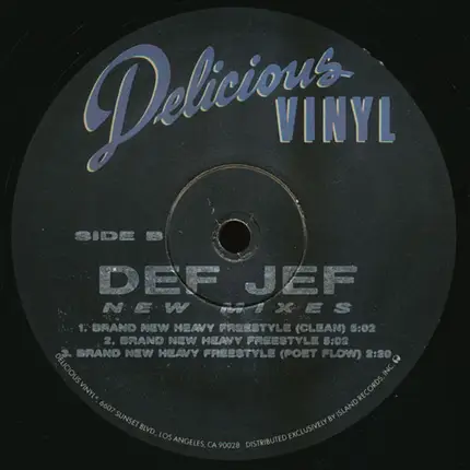 Def Jef - Here We Go Again (New Mixes)