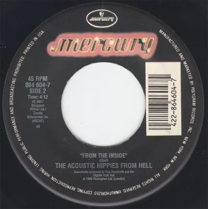 Def Leppard / Acoustic Hippies From Hell - Stand Up (Kick Love Into Motion) / From The Inside