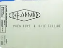 CD Single - Def Leppard - When Love & Hate Collide