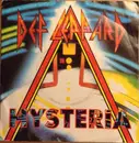 7inch Vinyl Single - Def Leppard - Hysteria - Silver injection labels
