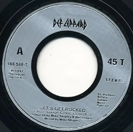 Def Leppard - Let's Get Rocked