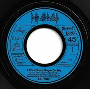 7inch Vinyl Single - Def Leppard - Pour Some Sugar On Me / Rocket