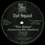 12inch Vinyl Single - Def Squad - Countdown / The Game