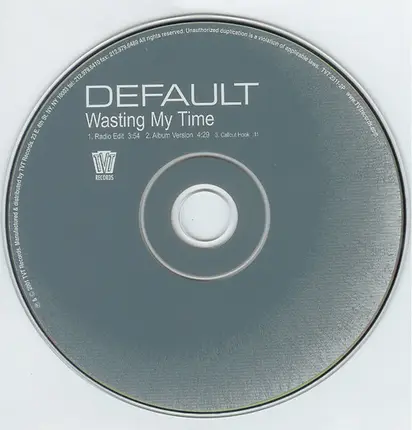 Default - Wasting My Time