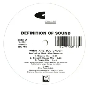 Definition of Sound - What Are You Under