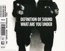 CD Single - Definition Of Sound - What Are You Under