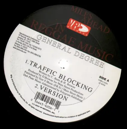 Degree - Traffic Blocking