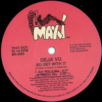 Deja Vu - Move Your Waistline