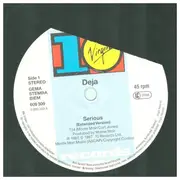 12inch Vinyl Single - Déjà, Deja - Serious