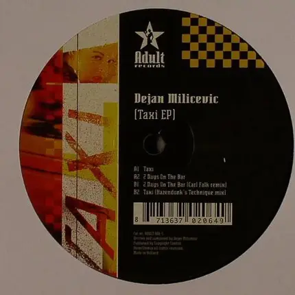 Dejan Milićević - Taxi EP