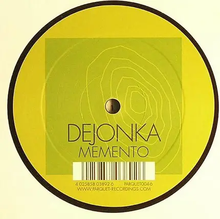 DEJONKA - MEMENTO