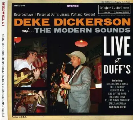 Deke Dickerson - Live at Duff's