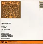 7inch Vinyl Single - Del-Bloods - Black Rabbit / Rose