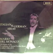 LP - del Monaco, Orchestra dell'Accademia Nazionale di Santa Cecilia - Italian & German Arias - Mono