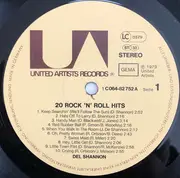 LP - Del Shannon - 20 Rock 'N' Roll Hits