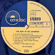 LP - Del Shannon - The Best Of
