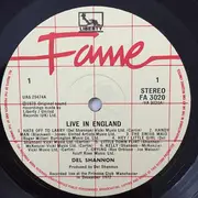 LP - Del Shannon - Live In England
