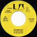 7inch Vinyl Single - Del Reeves - Dig Down Deep