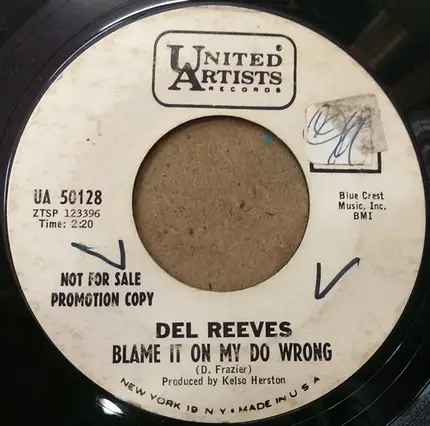 Del Reeves - I Don't Have Enough Sense (To Come In Out Of The Pain)