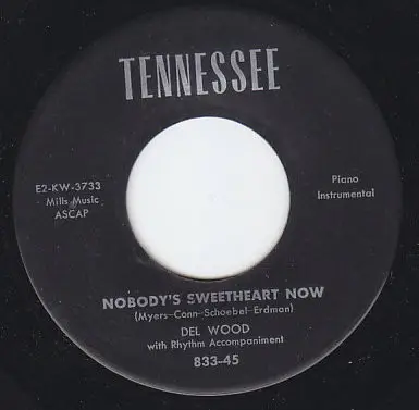 Del Wood And Mr. Goon-Bones - Shanty Town / Nobody's Sweetheart Now