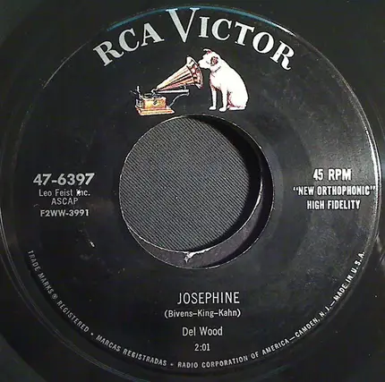 Del Wood - Ain't She Sweet / Josephine