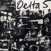 LP - Delta 5 - Singles & Sessions 1979 - 81 - Sea Glass Transparent, +Insert