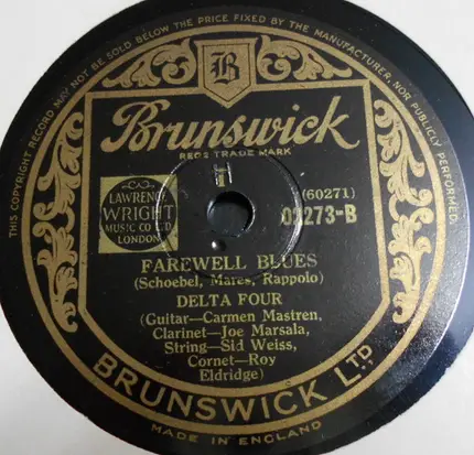 Delta Four - Swingin' On That Famous Door / Farewell Blues