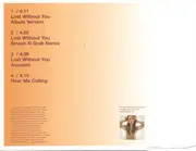 CD Single - Delta Goodrem - Lost Without You