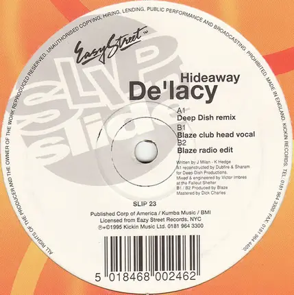 De'Lacy - Hideaway