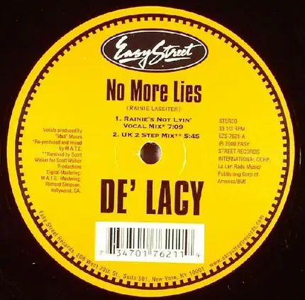 De'Lacy - No More Lies