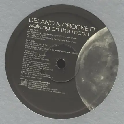 Delano & Crockett - Walking On The Moon