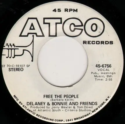 Delaney & Bonnie & Friends - Free The People