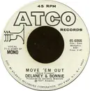 7inch Vinyl Single - Delaney & Bonnie - Move 'Em Out