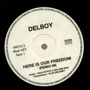 12inch Vinyl Single - Delboy - Here Is Our Freedom