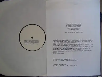 Delegate vs. Emo-Trance - The Re-Fresh E.P.